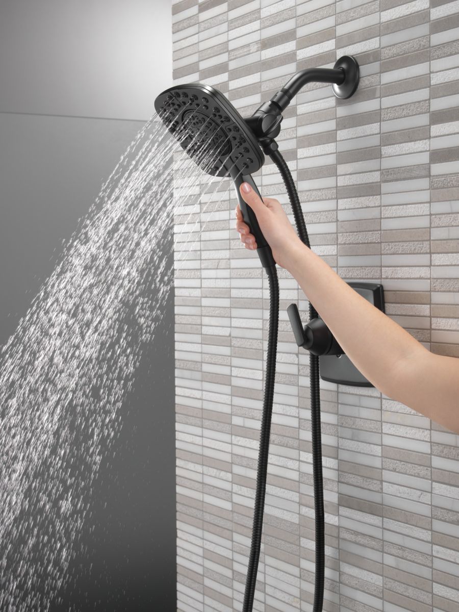 DELTA Ashlyn Monitor 17 Series Shower Trim — Matte Black