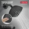 DELTA Ashlyn Monitor 17 Series Shower Trim — Matte Black