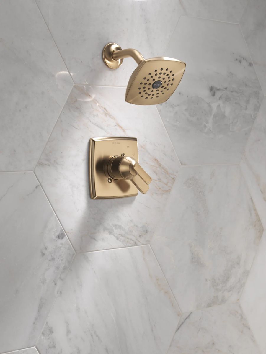 DELTA Ashlyn Monitor 17 Series Shower Trim — Champagne Bronze