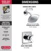 DELTA Ashlyn Monitor 17 Series Shower Trim — Chrome