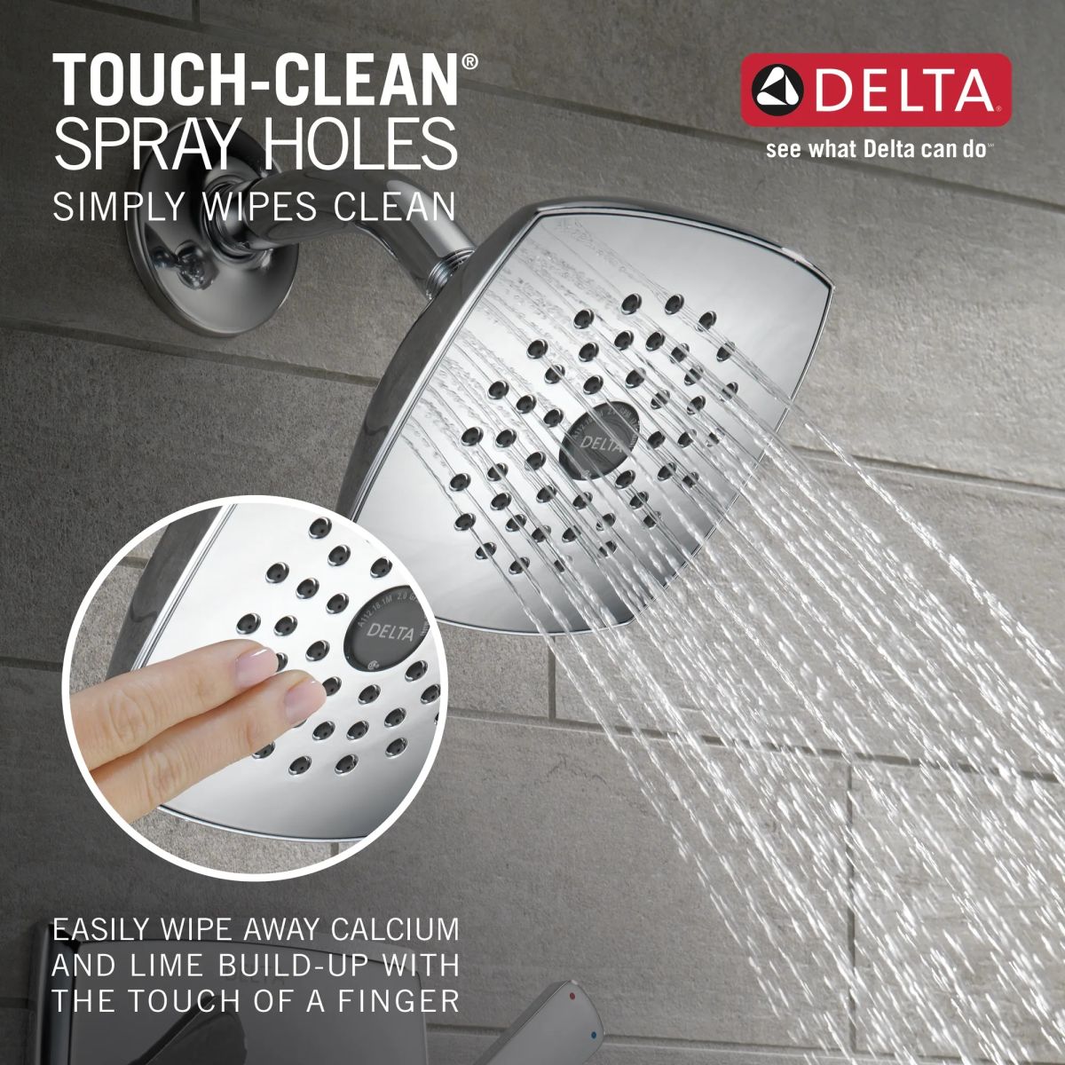 DELTA Ashlyn Monitor 17 Series Shower Trim — Chrome