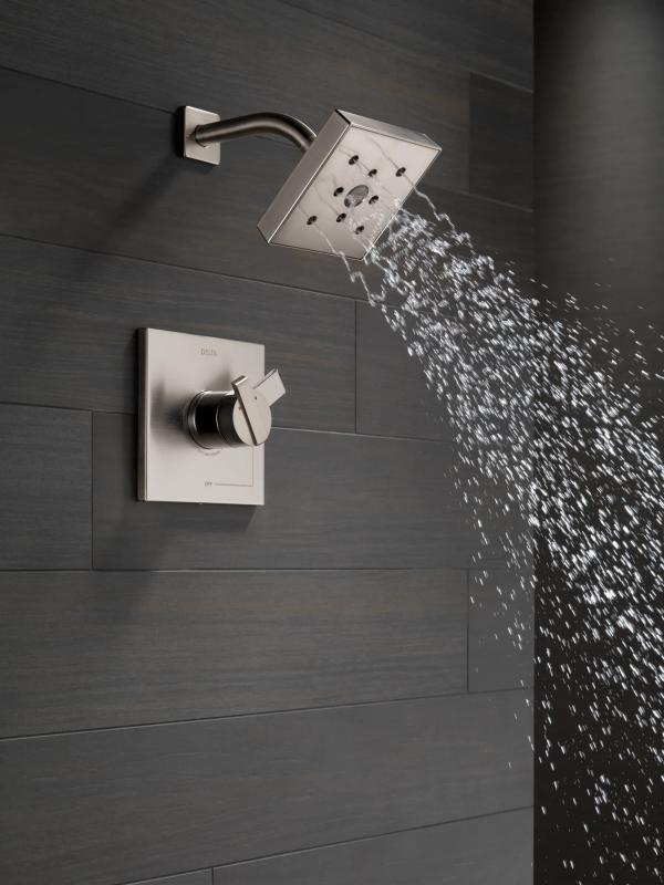 DELTA Ara Monitor 17 Series H2OKINETIC Shower Trim — Stainless