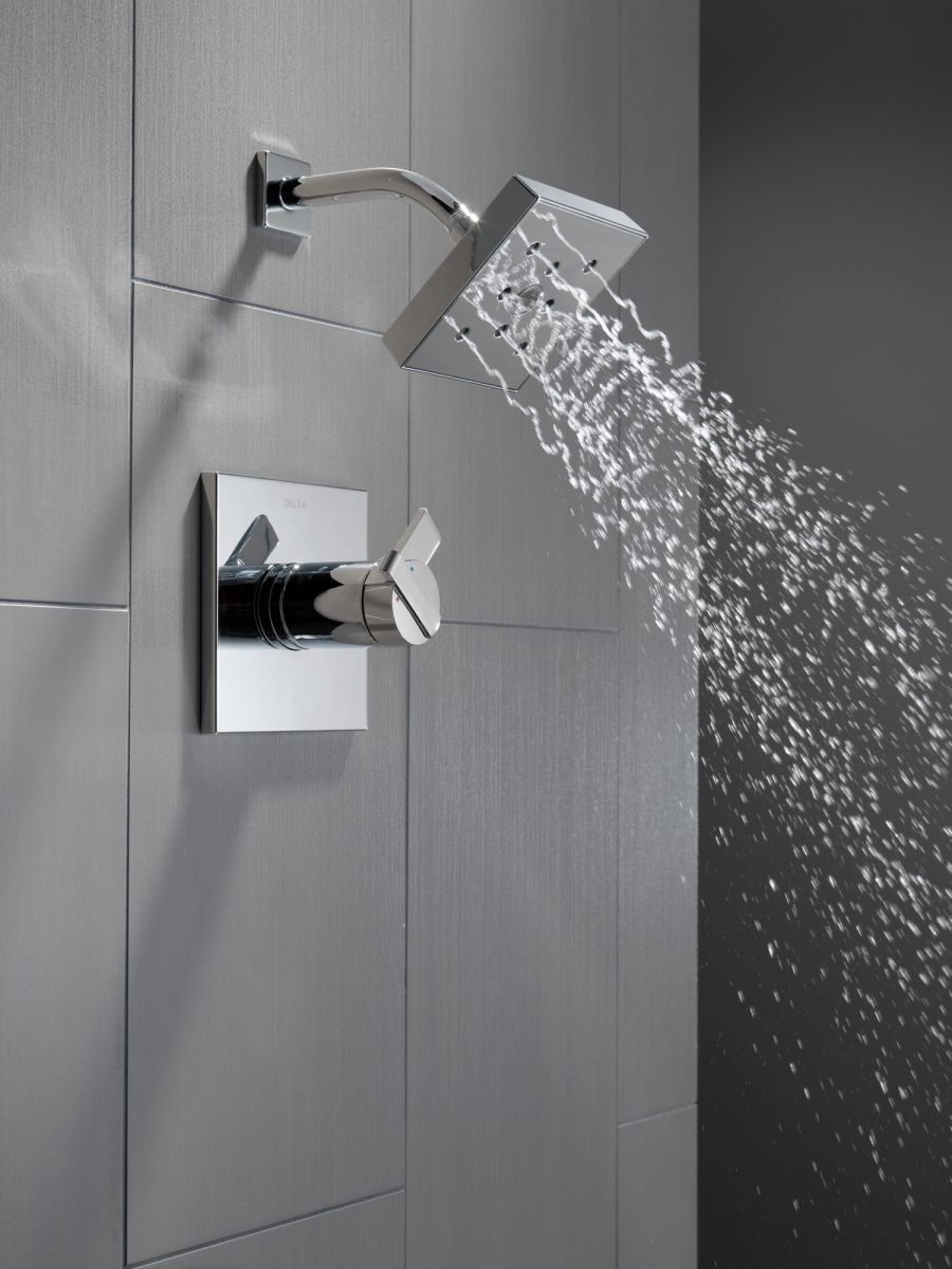 DELTA Ara Monitor 17 Series H2OKINETIC Shower Trim — Chrome
