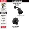 DELTA Galeon 17 Series Shower Trim with Cylinder SH — Matte Black