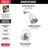 DELTA Galeon 17 Series Shower Trim with Cylinder SH — Lumicoat® Chrome
