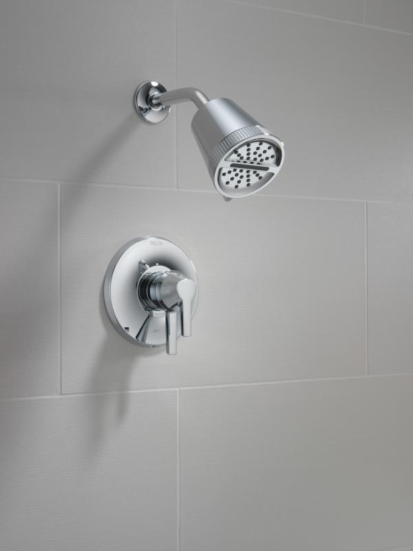 DELTA Galeon 17 Series Shower Trim with Cylinder SH — Lumicoat® Chrome