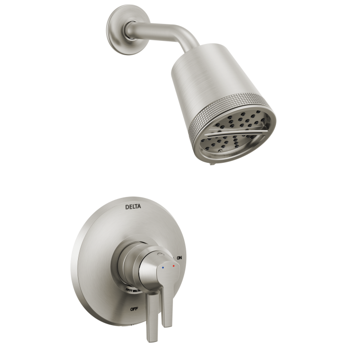 DELTA Galeon 17 Series Shower Trim with Cylinder SH — Lumicoat® Stainless