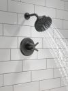 DELTA Galeon 17 Series Shower Trim with H2OKinetic — Matte Black