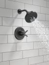 DELTA Galeon 17 Series Shower Trim with H2OKinetic — Matte Black
