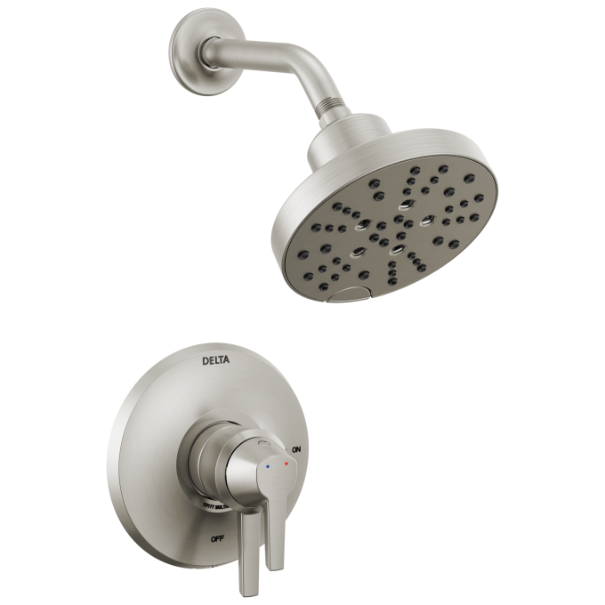 DELTA Galeon 17 Series Shower Trim with H2OKinetic — Lumicoat® Stainless