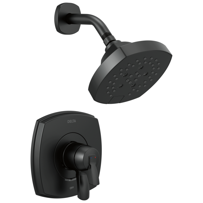 DELTA Stryke 17 Series Shower Only — Matte Black