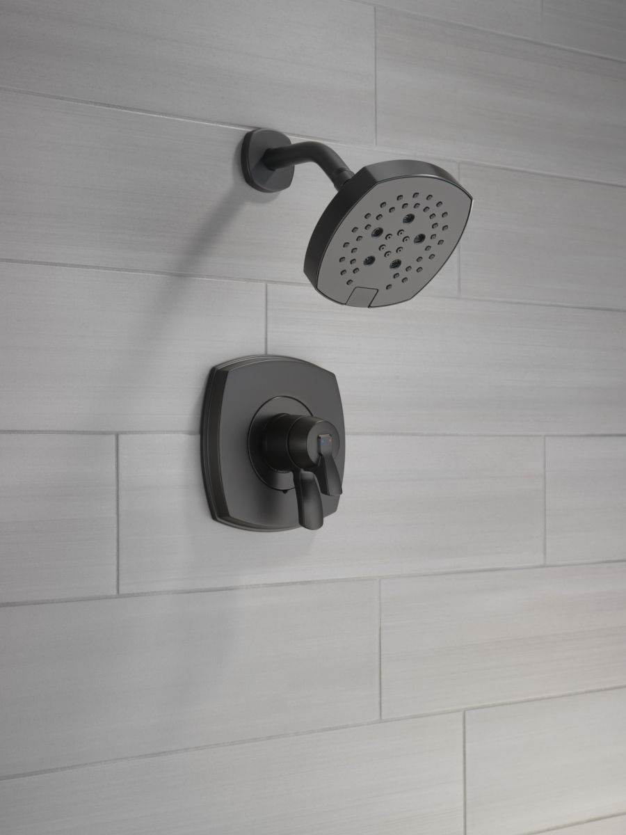 DELTA Stryke 17 Series Shower Only — Matte Black