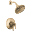 DELTA Broderick 17 Series Shower Trim — Lumicoat® Champagne Bronze