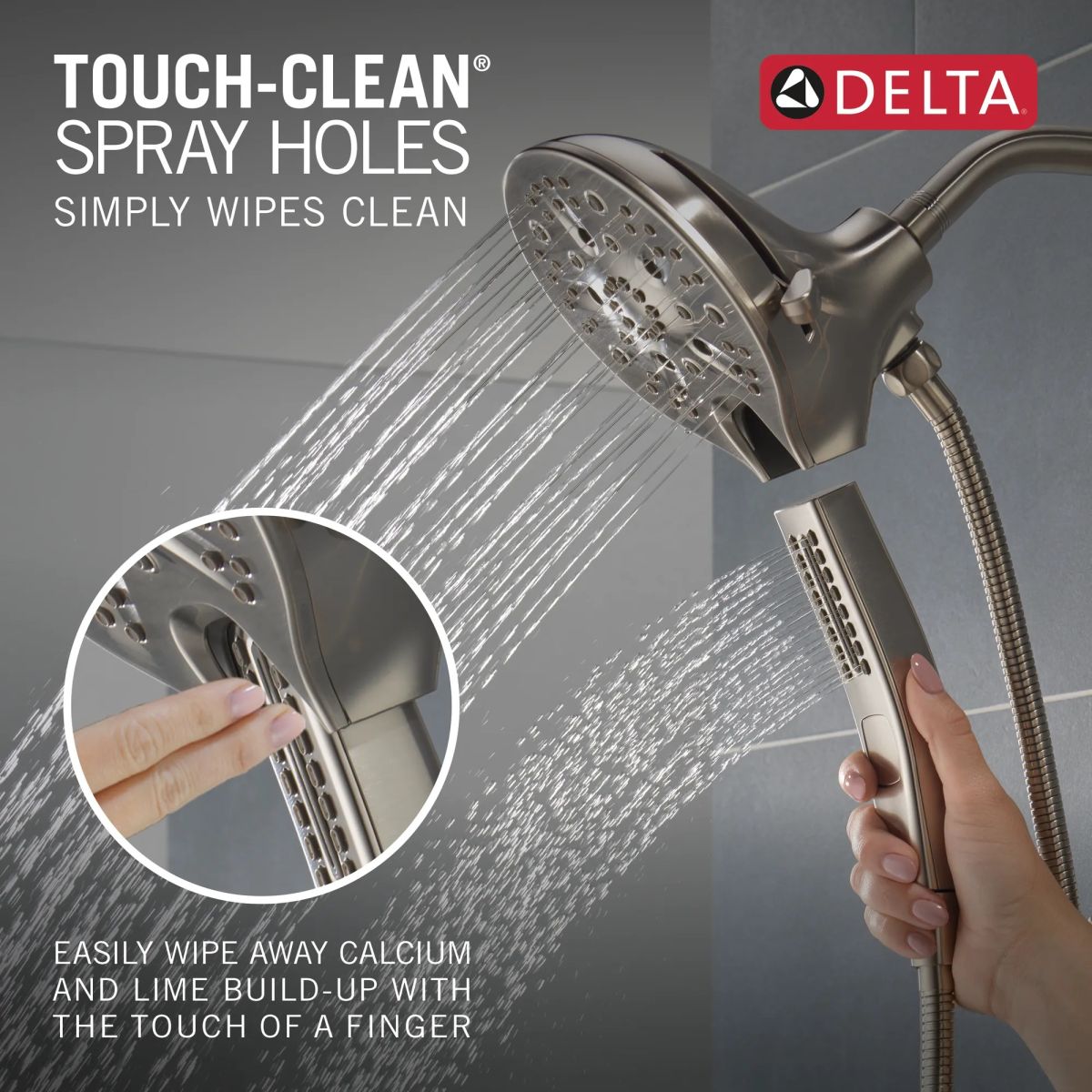DELTA Tetra 17 Series Shower Trim — Lumicoat® Stainless