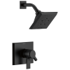 DELTA Pivotal Monitor 17 Series H2OKINETIC Shower Trim — Matte Black