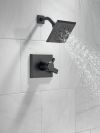 DELTA Pivotal Monitor 17 Series H2OKINETIC Shower Trim — Matte Black
