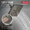 DELTA Pivotal Monitor 17 Series H2OKINETIC Shower Trim — Lumicoat® Black Stainless