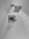 DELTA Pivotal Monitor 17 Series H2OKINETIC Shower Trim — Lumicoat® Black Stainless