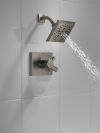 DELTA Pivotal Monitor 17 Series H2OKINETIC Shower Trim — Lumicoat® Black Stainless