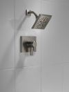 DELTA Pivotal Monitor 17 Series H2OKINETIC Shower Trim — Lumicoat® Black Stainless