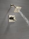 DELTA Pivotal Monitor 17 Series H2OKINETIC Shower Trim — Lumicoat® Polished Nickel