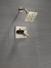 DELTA Pivotal Monitor 17 Series H2OKINETIC Shower Trim — Lumicoat® Polished Nickel
