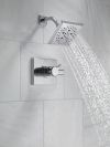 DELTA Pivotal Monitor 17 Series H2OKINETIC Shower Trim — Lumicoat® Chrome