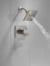 DELTA Pivotal Monitor 17 Series H2OKINETIC Shower Trim — Lumicoat® Stainless