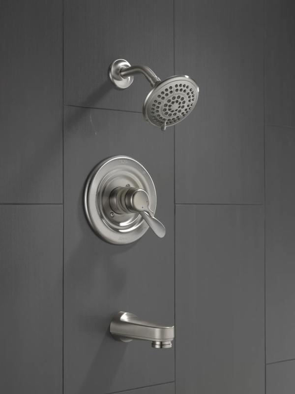 DELTA Classic Monitor 17 Series Tub & Shower Trim — Stainless
