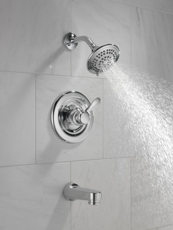 DELTA Classic Monitor 17 Series Tub & Shower Trim — Chrome
