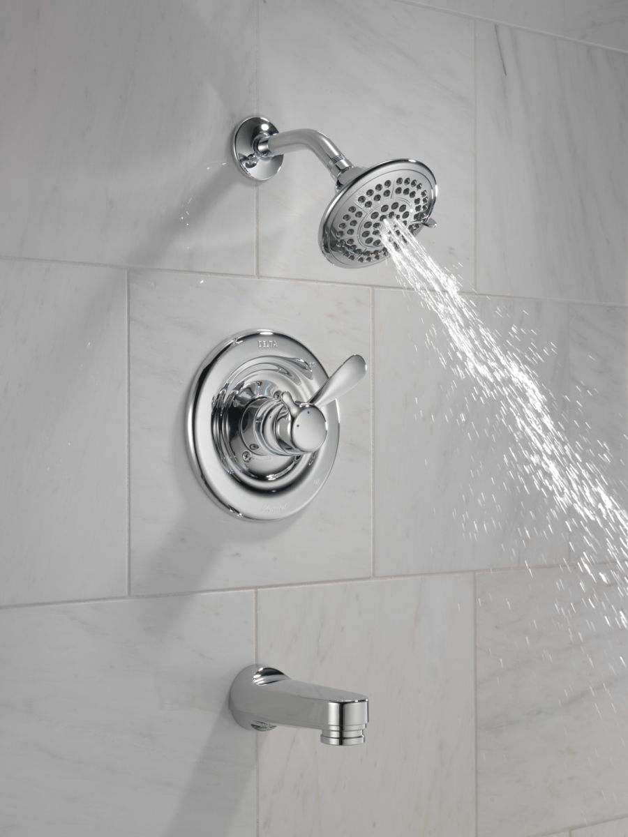 DELTA Classic Monitor 17 Series Tub & Shower Trim — Chrome