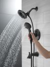 DELTA Kayra Monitor 17 Series Tub and Shower Trim — Matte Black