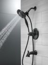 DELTA Kayra Monitor 17 Series Tub and Shower Trim — Matte Black