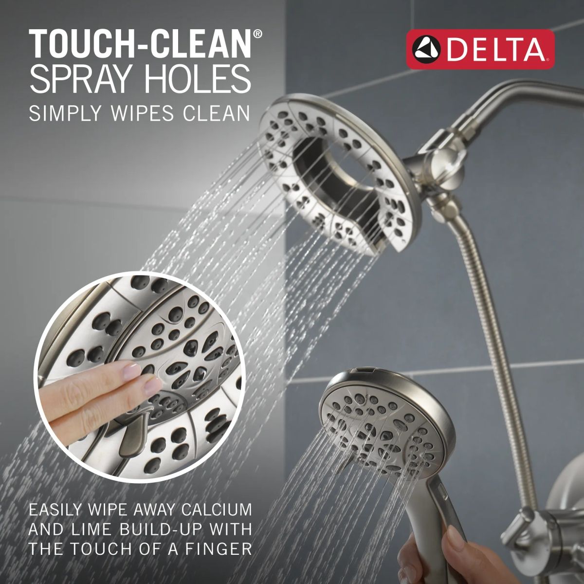 DELTA Kayra Monitor 17 Series Tub and Shower Trim — Stainless