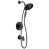 DELTA Saylor Monitor 17 Series Tub & Shower Trim with In2ition — Matte Black