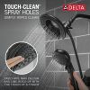 DELTA Saylor Monitor 17 Series Tub & Shower Trim with In2ition — Matte Black