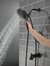 DELTA Saylor Monitor 17 Series Tub & Shower Trim with In2ition — Matte Black