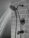 DELTA Saylor Monitor 17 Series Tub & Shower Trim with In2ition — Matte Black
