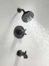 DELTA Saylor Monitor 17 Series Tub & Shower Trim — Matte Black