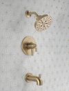 DELTA Saylor Monitor 17 Series Tub & Shower Trim — Champagne Bronze