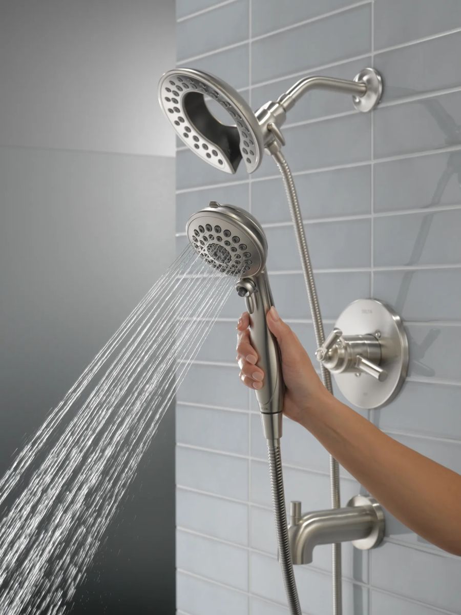 DELTA Saylor Monitor 17 Series Tub & Shower Trim with In2ition — Stainless
