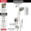 DELTA Saylor Monitor 17 Series Tub & Shower Trim with In2ition — Stainless