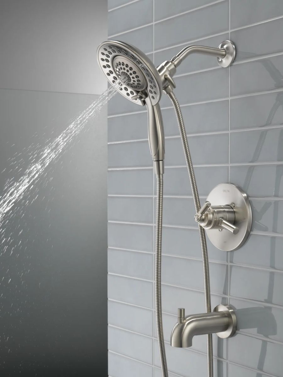 DELTA Saylor Monitor 17 Series Tub & Shower Trim with In2ition — Stainless