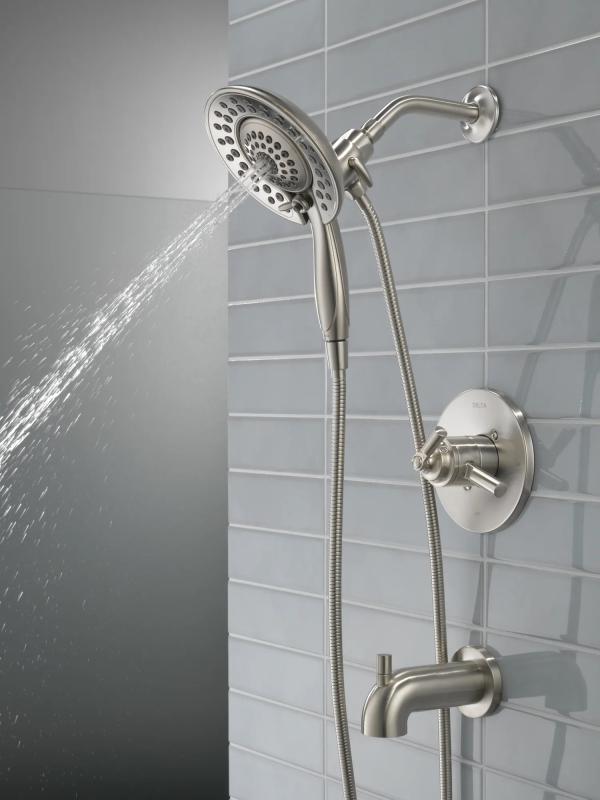 DELTA Saylor Monitor 17 Series Tub & Shower Trim with In2ition — Stainless
