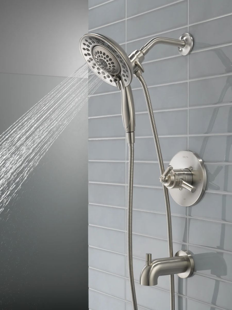 DELTA Saylor Monitor 17 Series Tub & Shower Trim with In2ition — Stainless