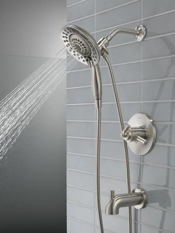 DELTA Saylor Monitor 17 Series Tub & Shower Trim with In2ition — Stainless