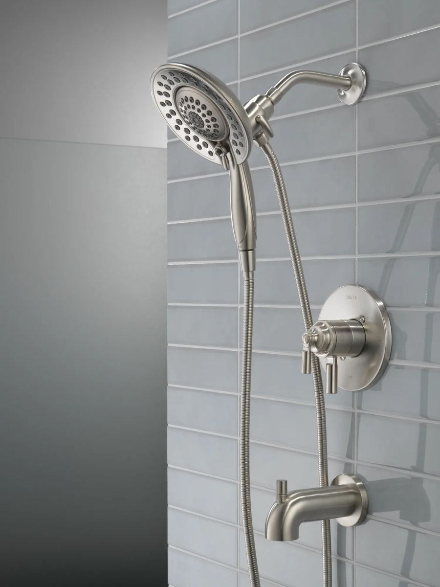 DELTA Saylor Monitor 17 Series Tub & Shower Trim with In2ition — Stainless