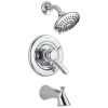 DELTA Lahara Monitor 17 Series Tub & Shower Trim — Chrome
