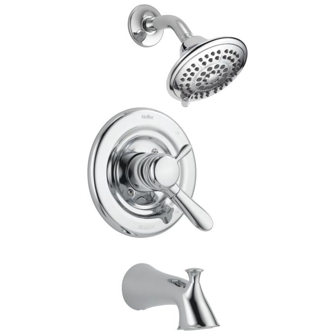 DELTA Lahara Monitor 17 Series Tub & Shower Trim — Chrome