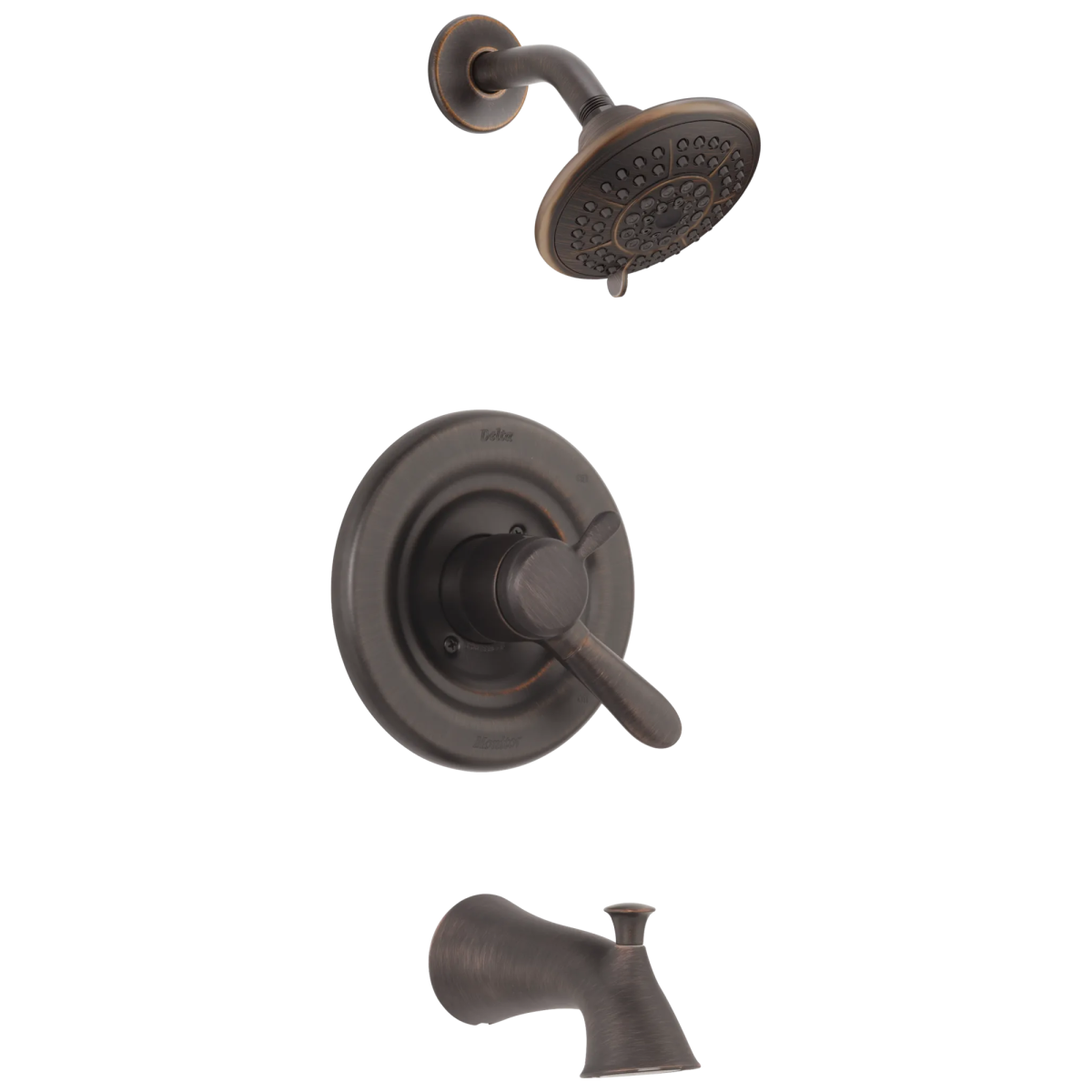 DELTA Lahara Monitor 17 Series Tub & Shower Trim — Venetian Bronze